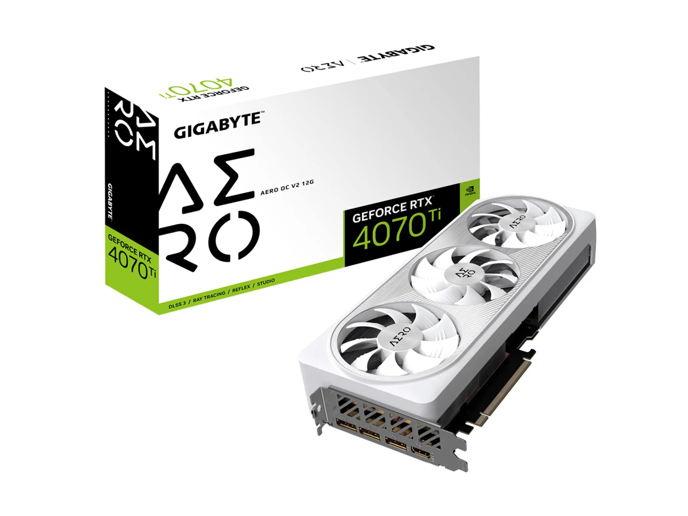 GPU RTX 4070TI 12GB OC GIGABYTE AERO V2 WHITE